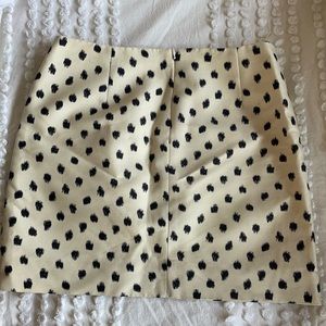 JCrew Polka Dot Skirt Size 0